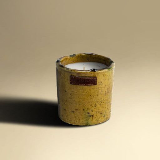 Bougie TAMEGROUTE JAUNE senteur Mon Bel Oranger Taille S