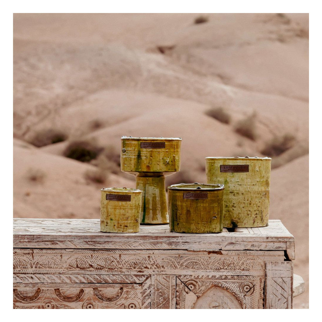 Bougie TAMEGROUTE JAUNE senteur Mon Bel Oranger Taille S