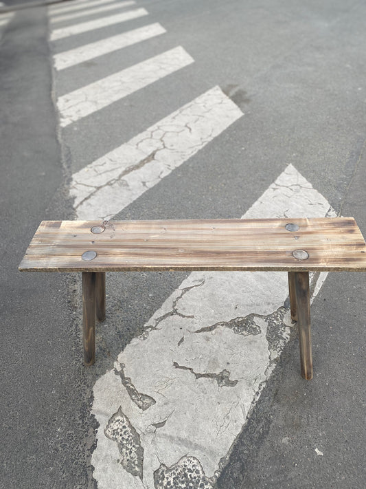 Banc en bois